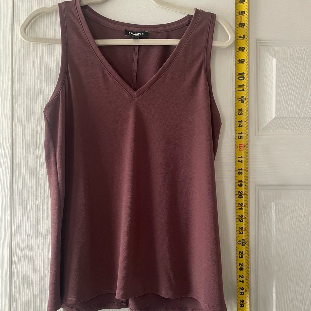 Purple Express Tank Top